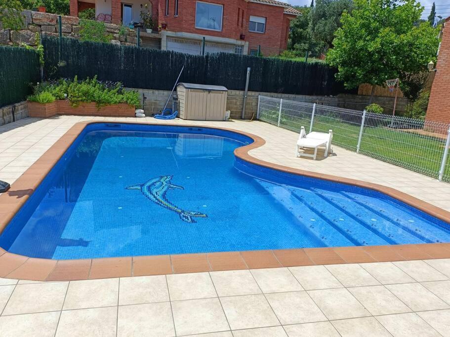 Casa Con Jardin Y Piscina Privada. Villa Santa Eulalia de Ronsana Exterior photo